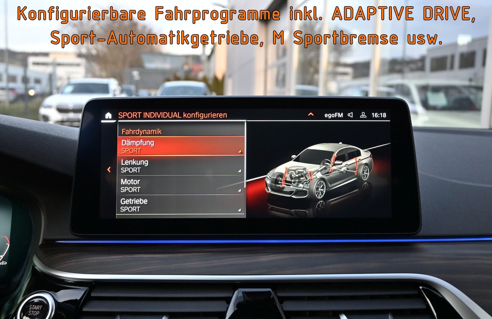 Fahrzeugabbildung BMW 530d xDr M SPORT °UVP 98.219€°AD.DRIVE°STHZG°20"