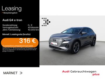 Audi Leasingangebot: Audi Q4 e-tron 40*Navi*Matrix*Alu*AHK*SONOS*HUD*PDC*V