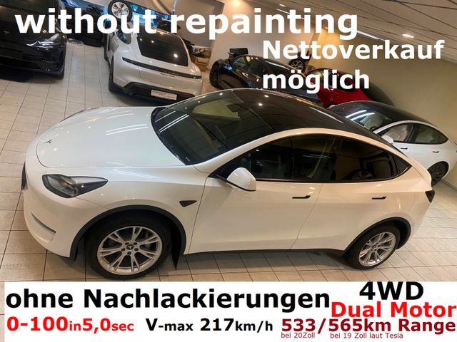 Tesla Model Y ohne Nachlackierung+kaufe auch Tesla an+