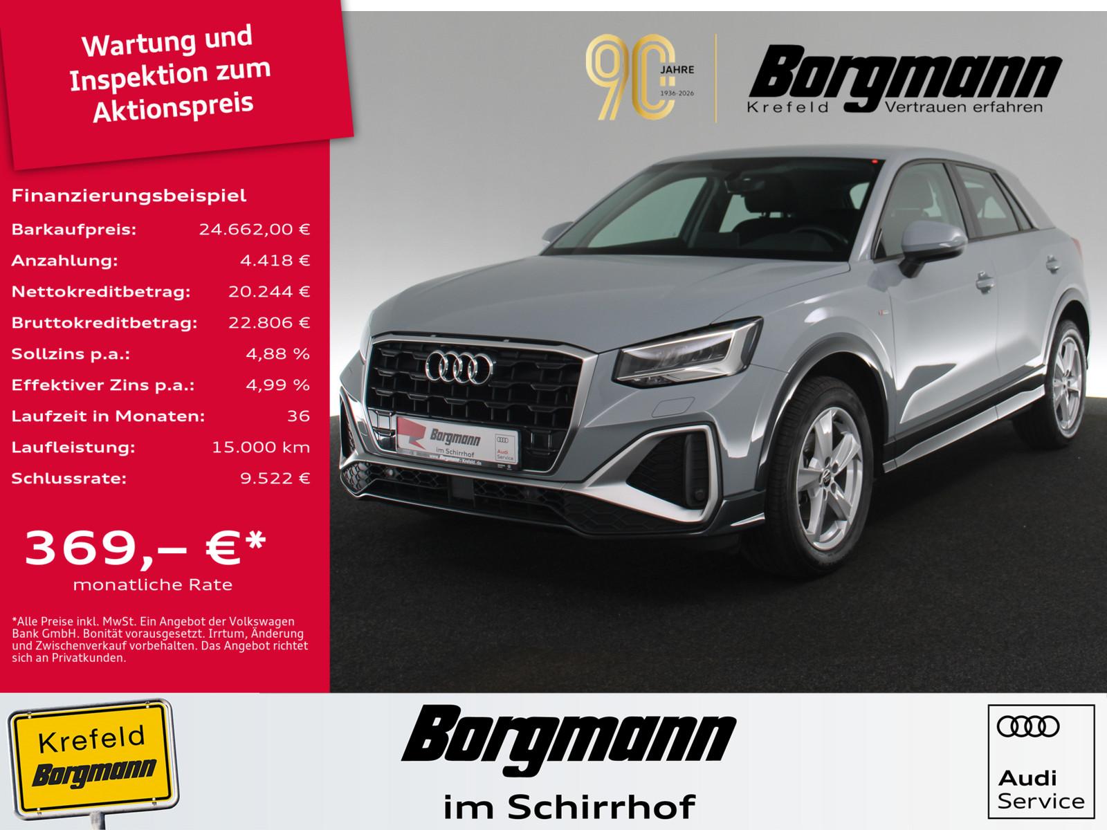 Audi Q2 35 TFSI S line AHK LED NAVI SHZ PDC KLIMA