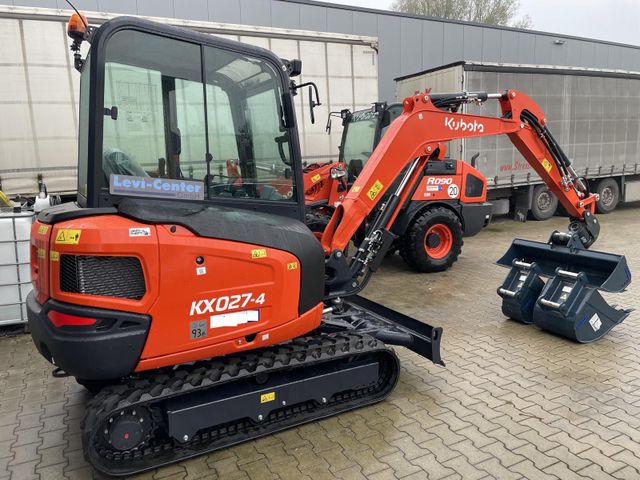 Kubota KX027-4 GL NEW 4.Std. 3X Schaufl HighSpecVersion