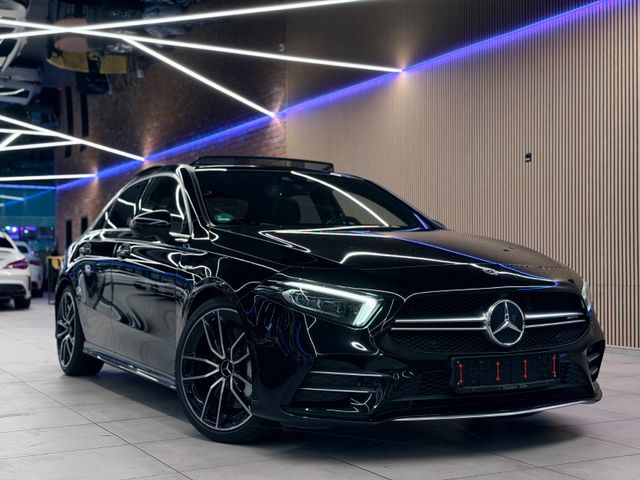 MERCEDES-BENZ A 35 AMG 4M LIMO PANO*BURMESTER*AMG TRACK PACK