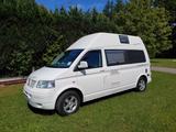 Volkswagen T5 lang Hochdach Camping Bus TÜV neu - Volkswagen T5: Hochdach