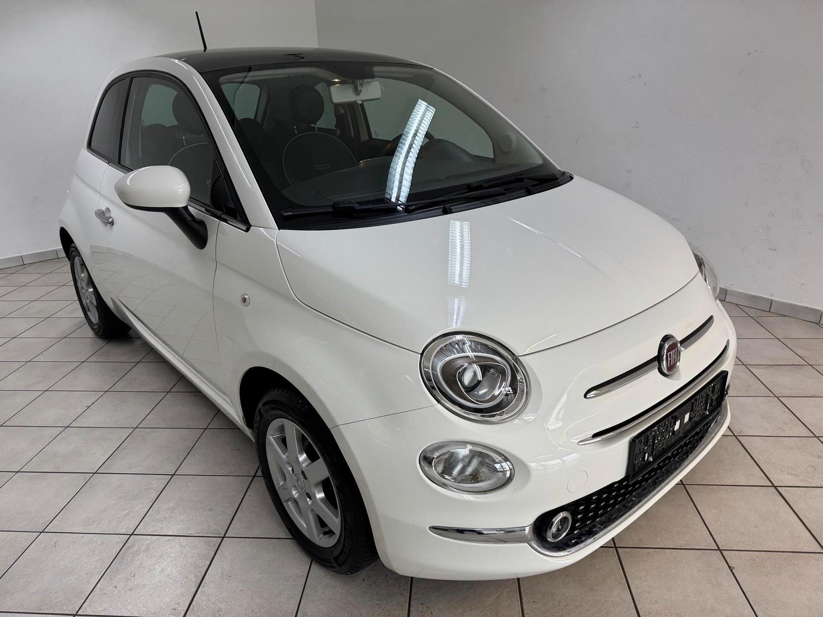 Fiat 500 1.2 (69PS) KLIMA/ALU/GLASDACH/8-FACH BERE...