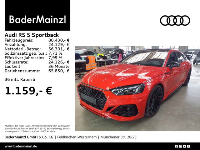 Audi RS 5 Sportback Pano 280km/h Matrix B&O HUD 360°