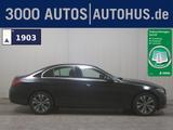 Mercedes-Benz C 220 d Avantgarde T-Leder Navi LED AHK MBUX - Mercedes-Benz C 220: Schwarz, Limousine