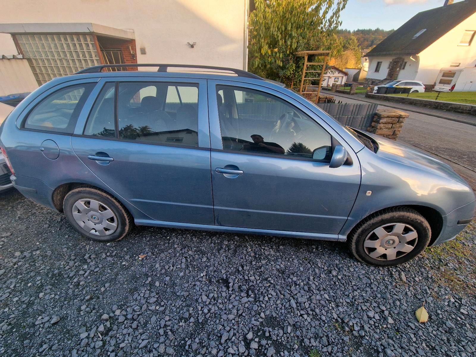 Skoda Fabia 2007 — rear view