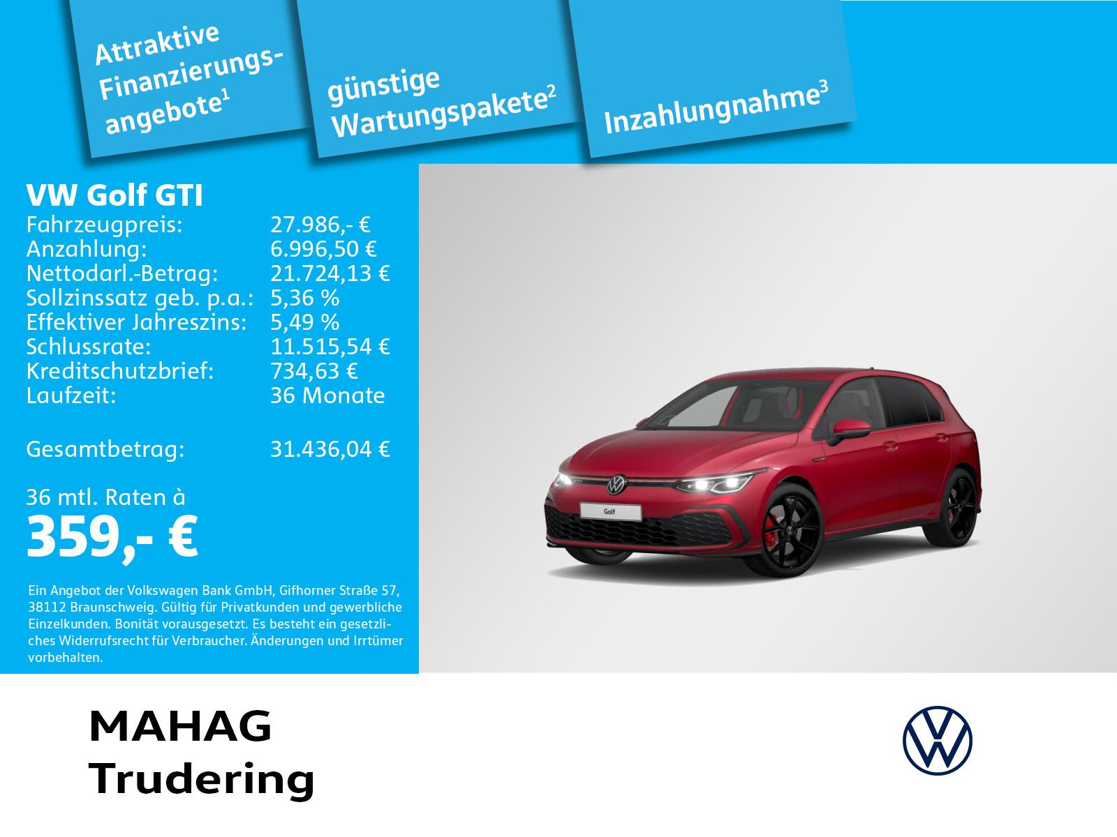 Volkswagen Golf VIII GTI 2.0 TSI DCC IQ.LIGHT NaviPro R-KAM, миниатюра 2