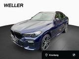 BMW X6 M50i Pano,Laser,H/K,CarPl,HUD,22",SHZ,DAPro - blaue BMW X6 M50