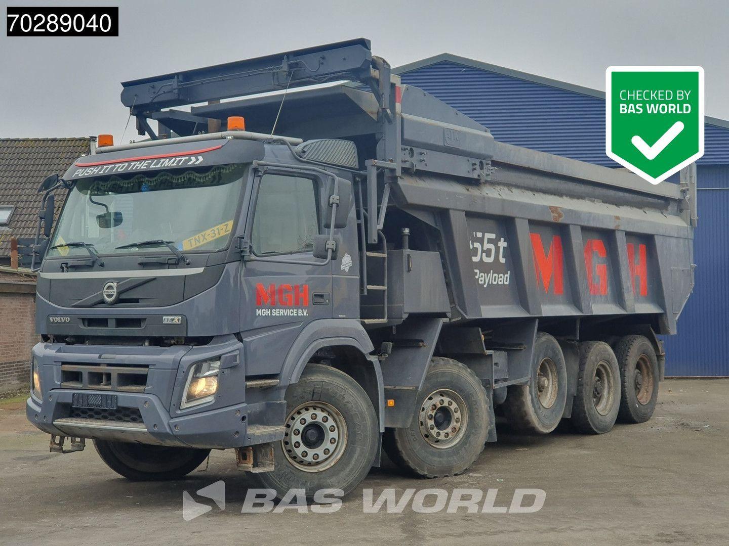 Volvo FMX 460 FMX 10X4 32m3 AJK Pusher 55tons Payload