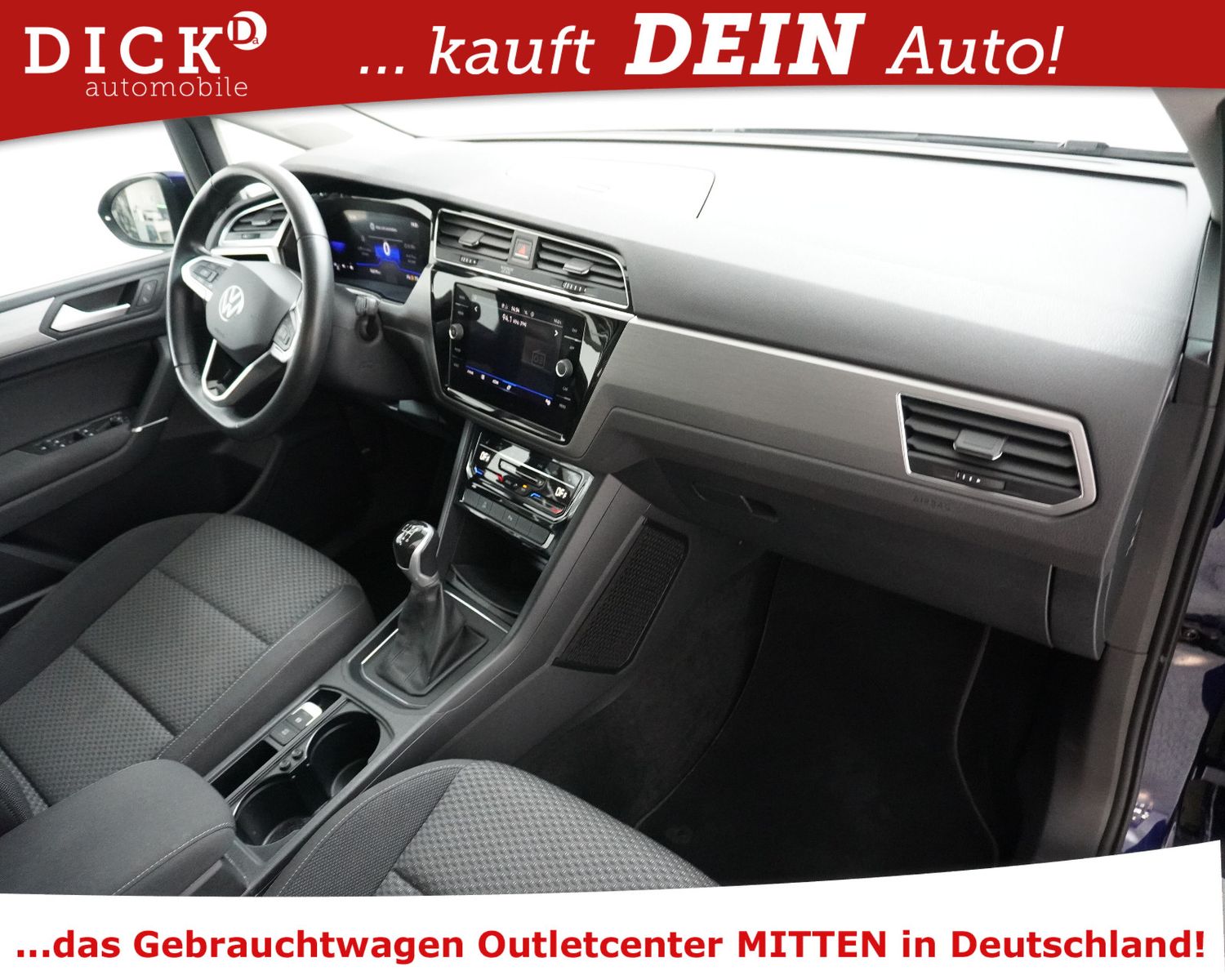 Fahrzeugabbildung Volkswagen Touran 1.5TSI Comfort NAVI+SHZ+ACC+VIRTU+PDC+DAB