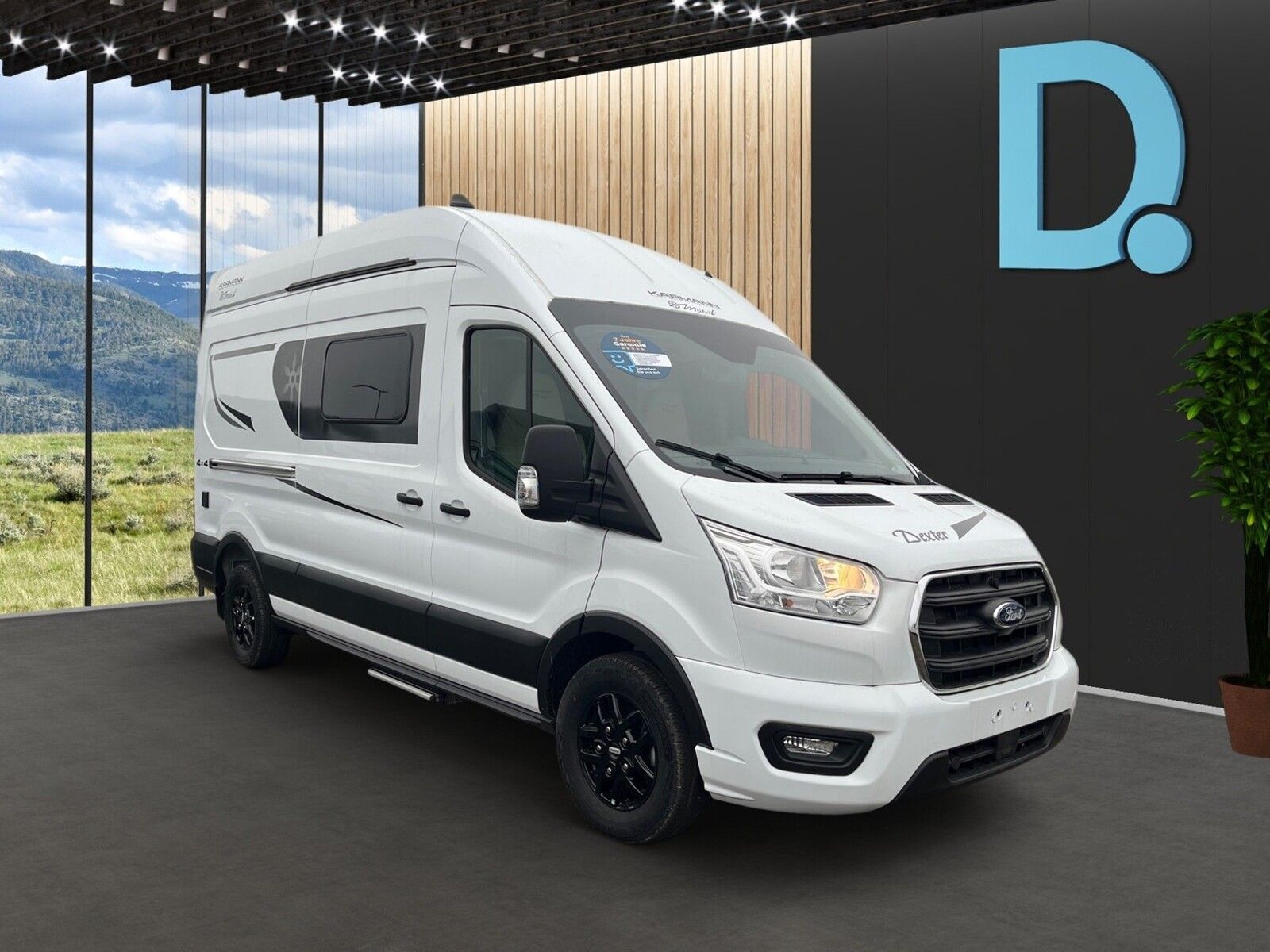 Fahrzeugabbildung Karmann Dexter 4x4 DE 560 AW Allrad, Alufelgen, RFK TZ