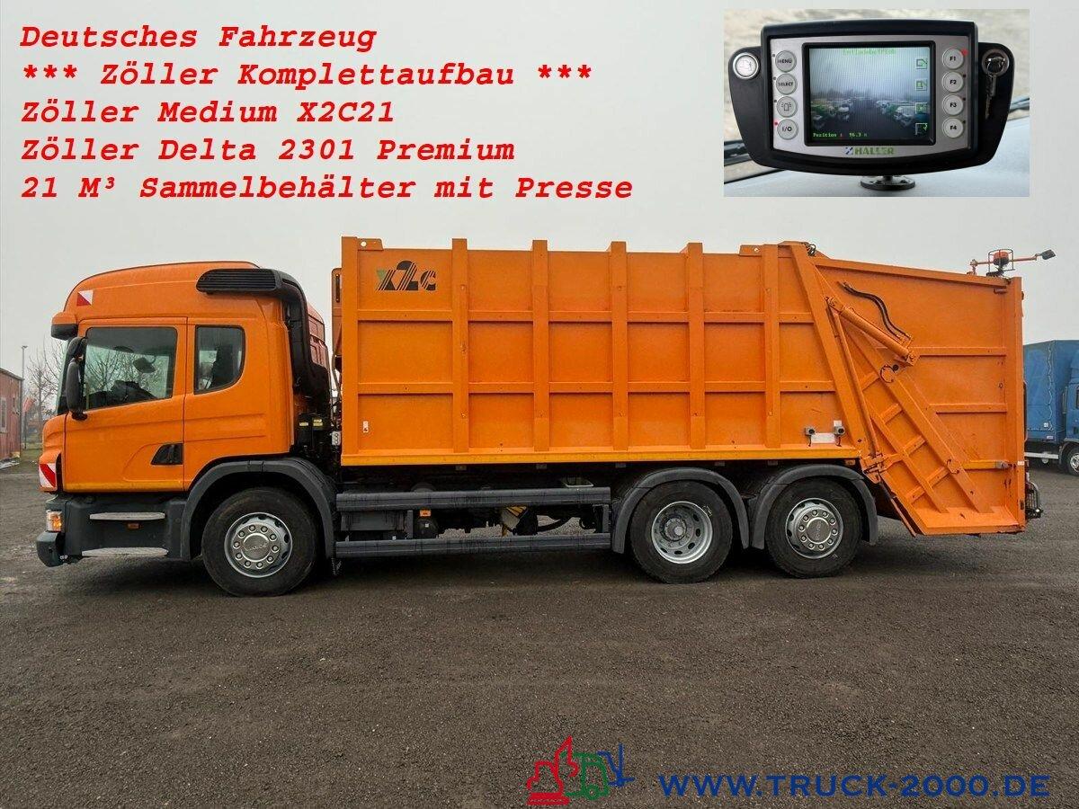 Scania P320 Zöller Medium X2C 21 + Delta 2301 Schüttung