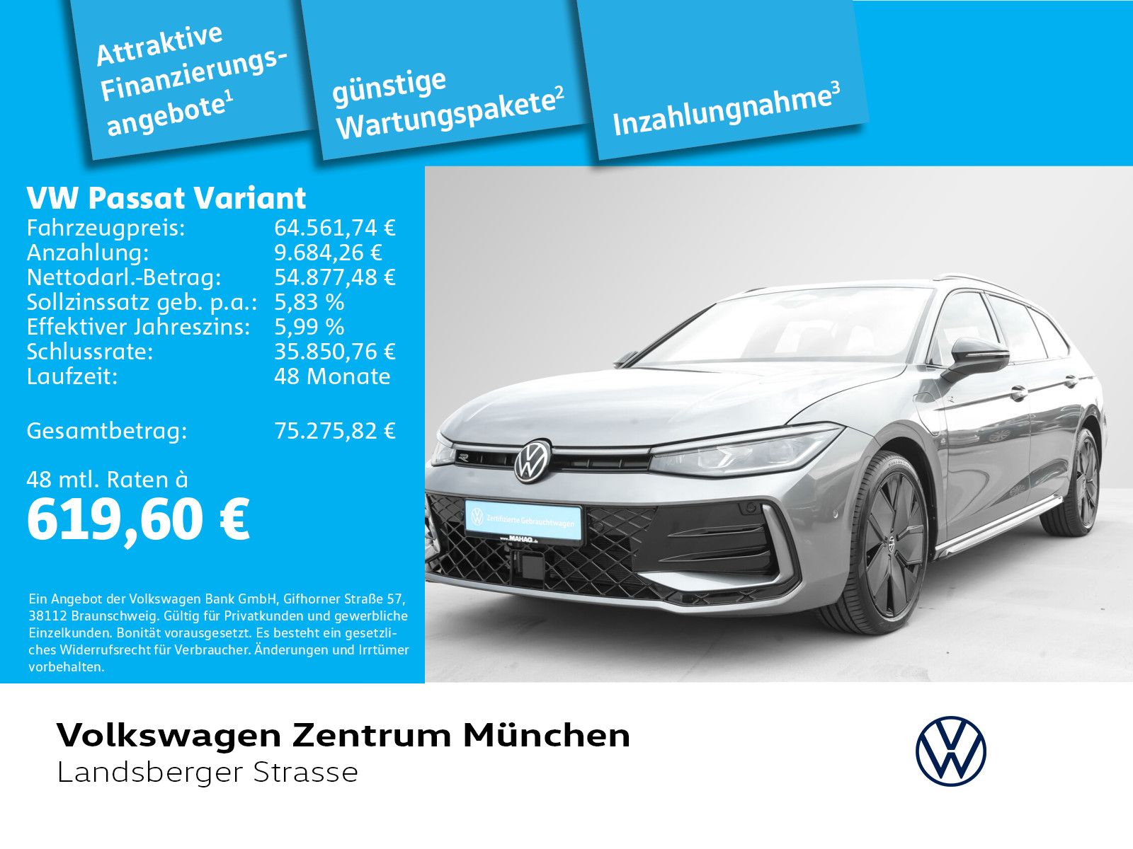 Volkswagen Passat Variant R-Line 1.5 TSI eHybrid BlackStyle