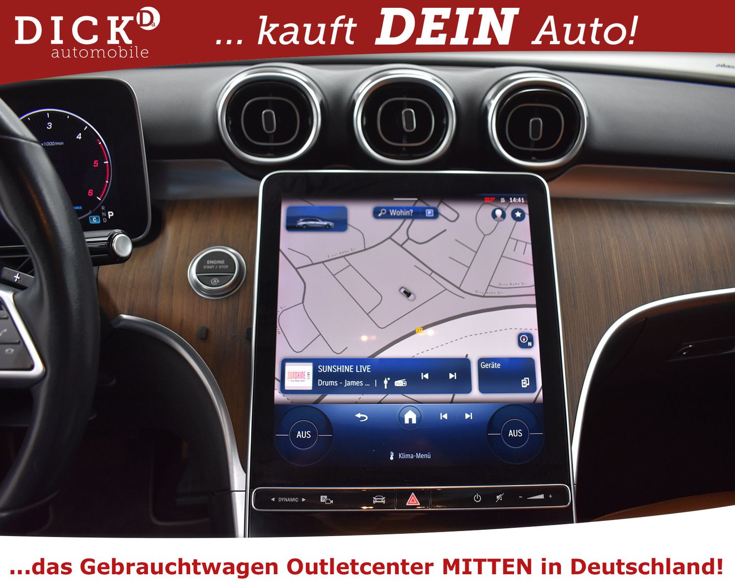 MERCEDES-BENZ C220d T 4Mat Avantg WIDES+360+LEDER+AHK+ACC+++++ - Image 15