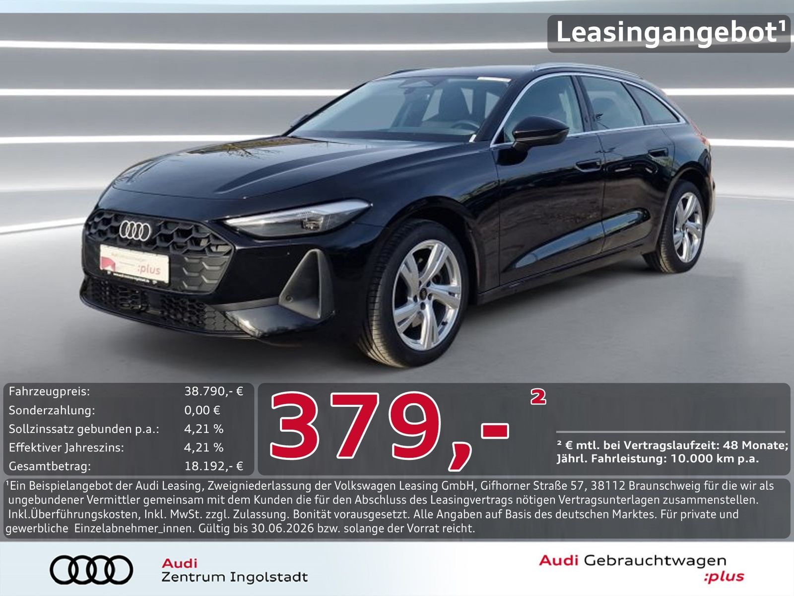Audi A5 Avant TFSI LED ACC Leder Kamera Sportsitz 18"