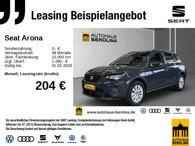 Seat Arona 1.0 TSI Road Edition DSG *NAV*GRA*PDC*SHZ*
