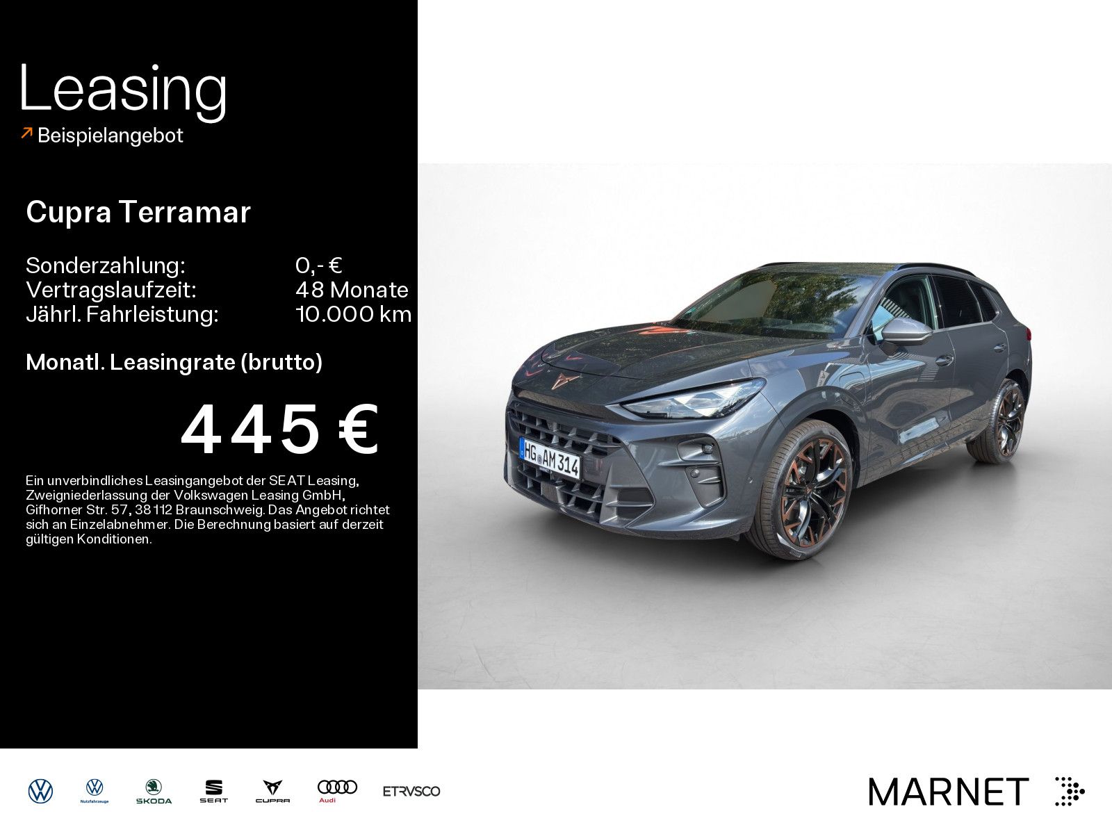 Cupra Terramar 1.5 e-HYBRID 150 kW *DSG*AHKvorber.*MAT