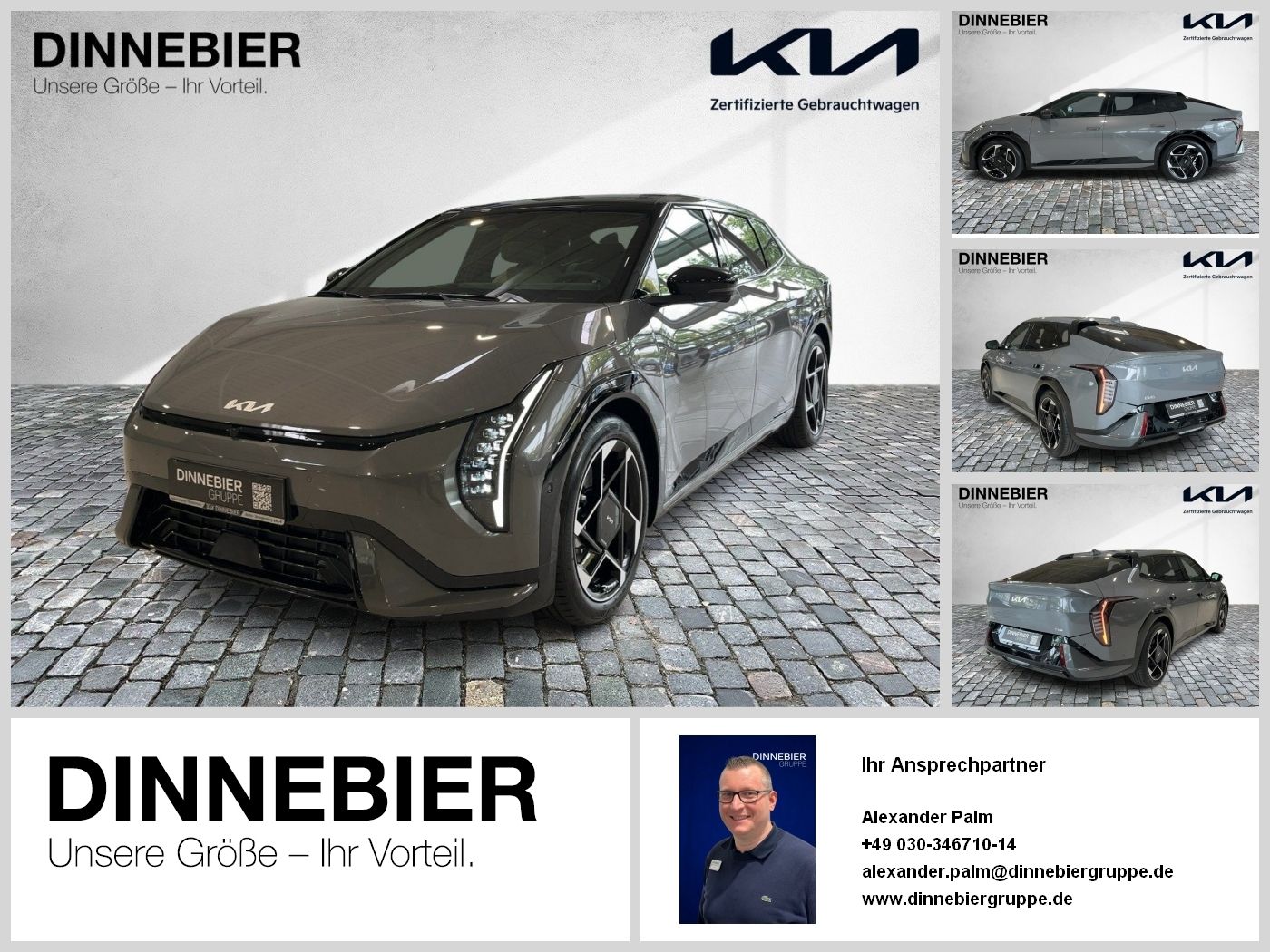 Kia EV4 GT-Line 81 kW FWD 360°+SHZ+LED+PANO 360-CAM