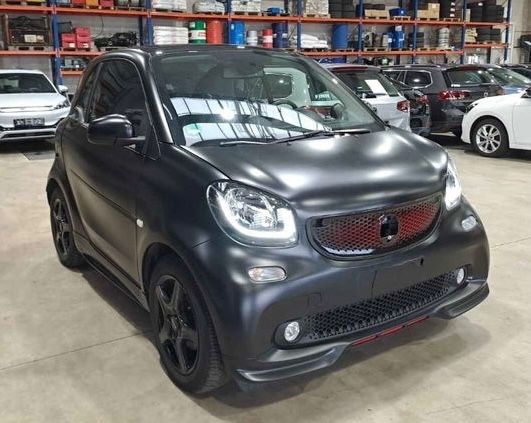 Smart ForTwo coupe 90PS PURE BLACK BRABUS JBL PDC PANO