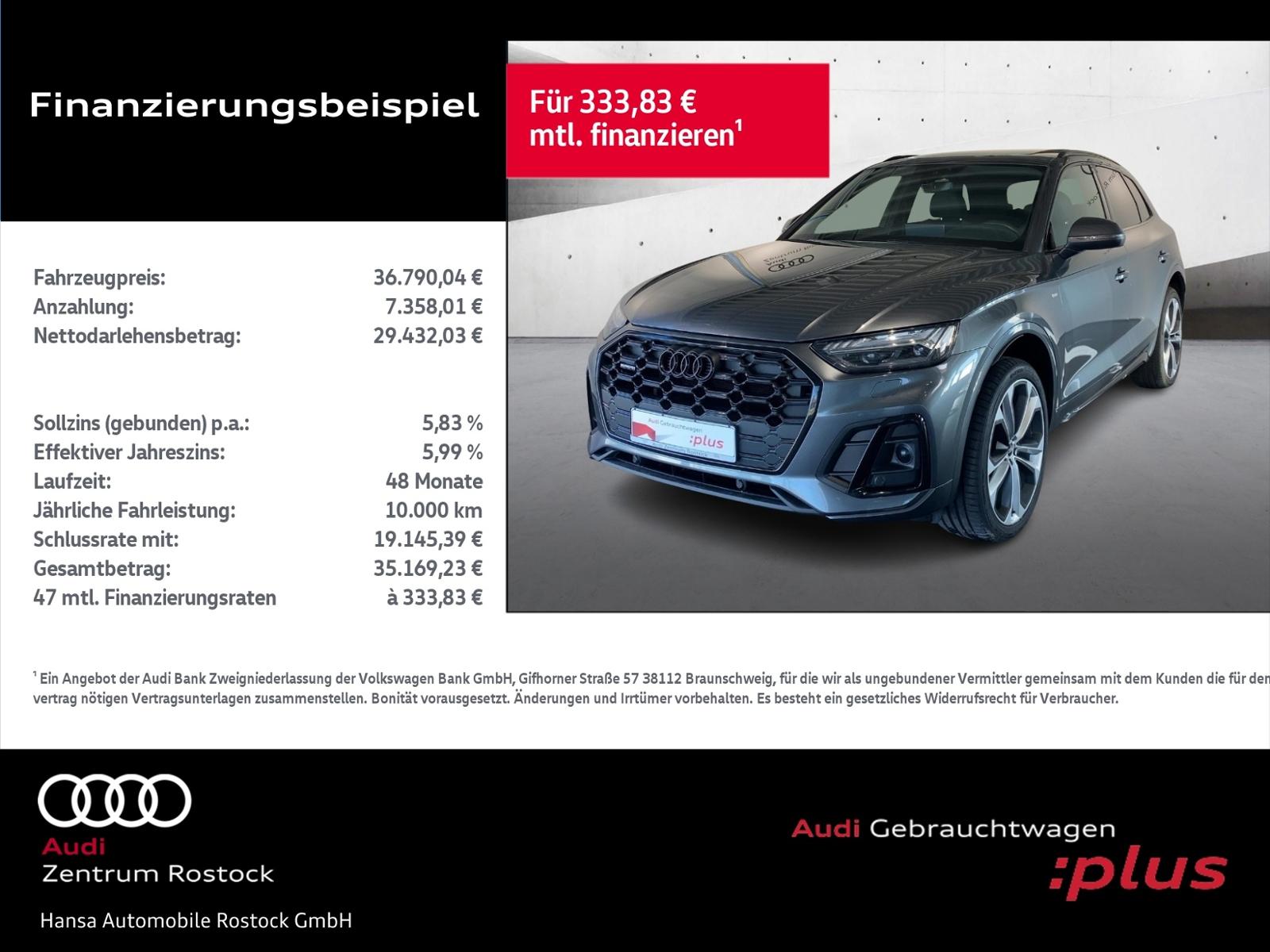 Audi Q5 40 TDI QUATTRO S-Line+NAVI+MATRIX+AHK+PANO+KA