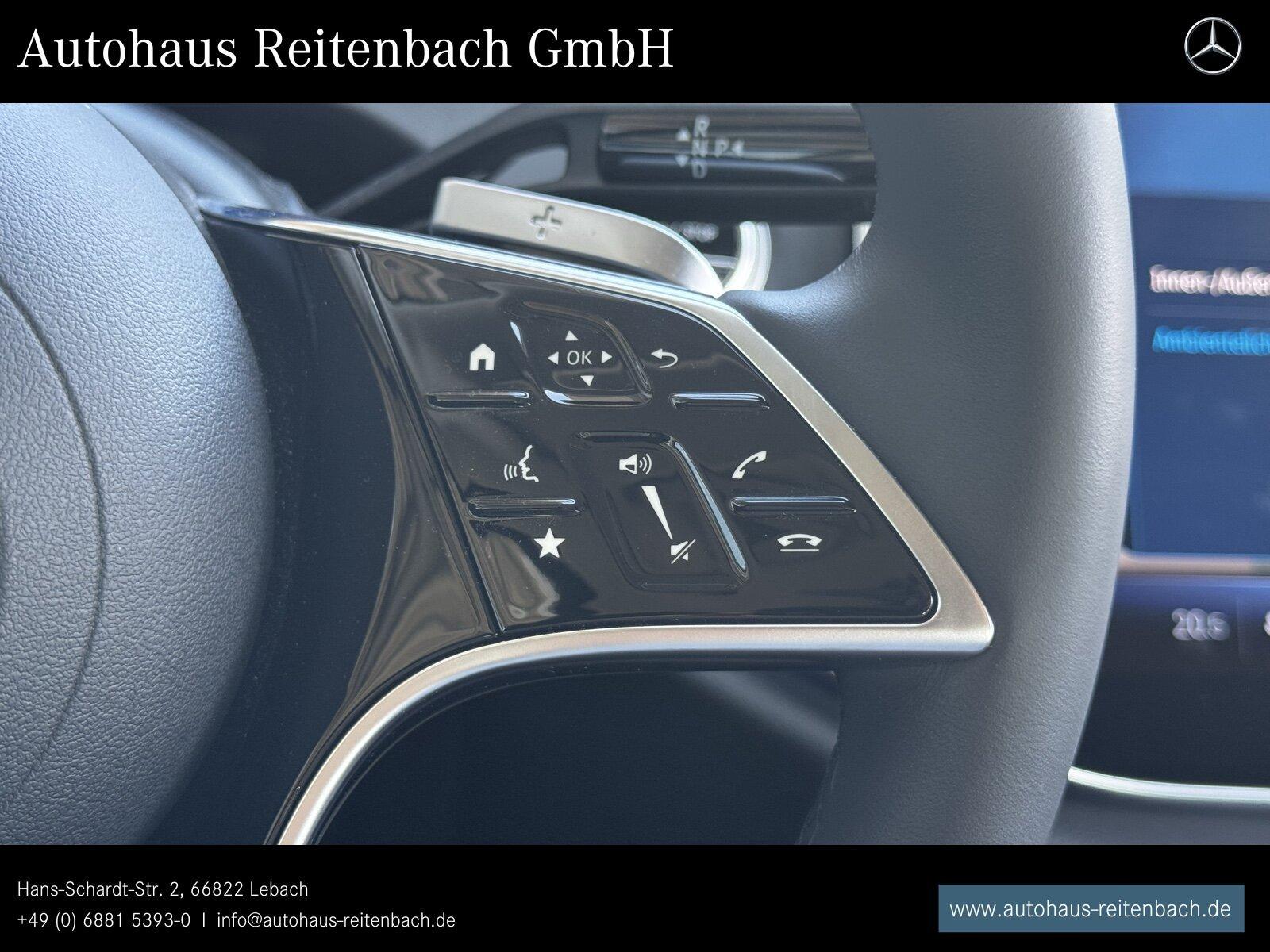 Mercedes-Benz E220d LIMO AVANTGARDE+AHK DISTR+LED+TOTW+AMBIENT