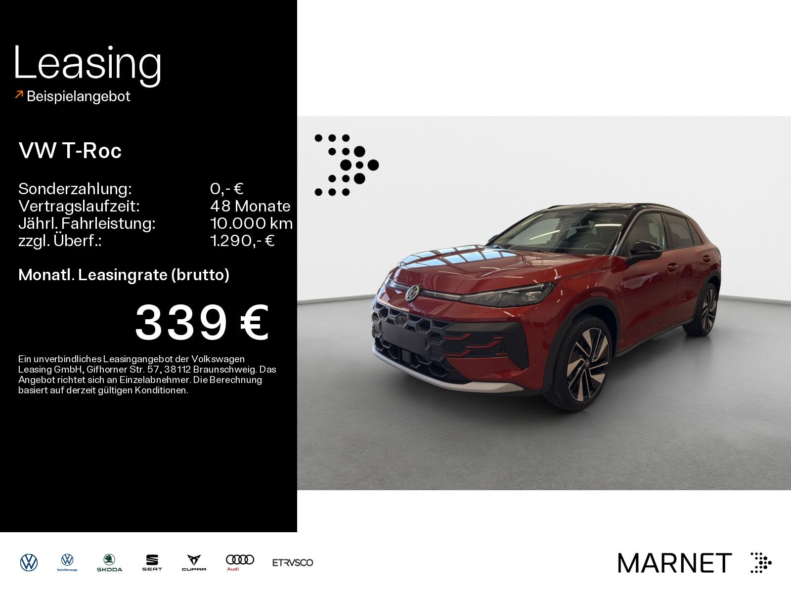 Volkswagen T-ROC Style DSG / NAVI / SHZ / LED usw.