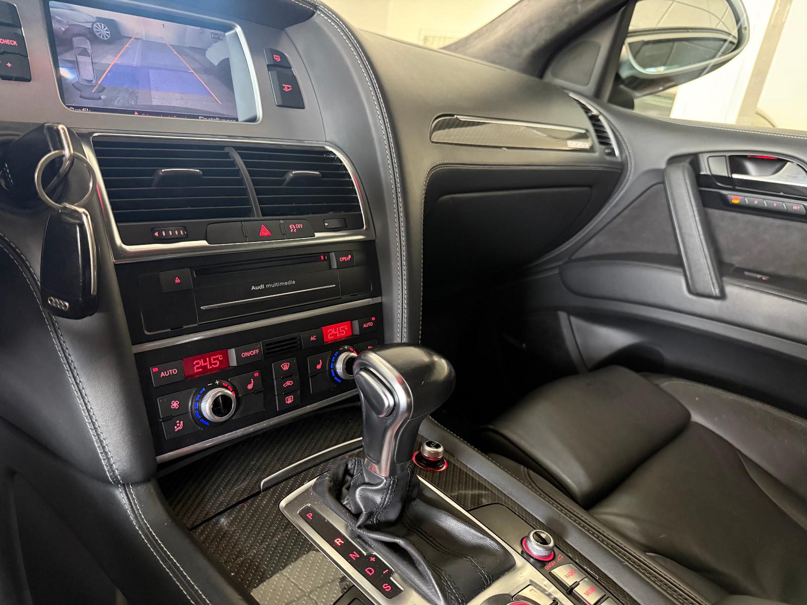 AUDI Q7 6.0 TDI V12 500ch QUATTRO - CÉRAMIQUE - BOSE - SUSPENSION PNEUMATIQUE - CARBON REAR ENTERTAINMENT - ATTELAGE PIVOTANT