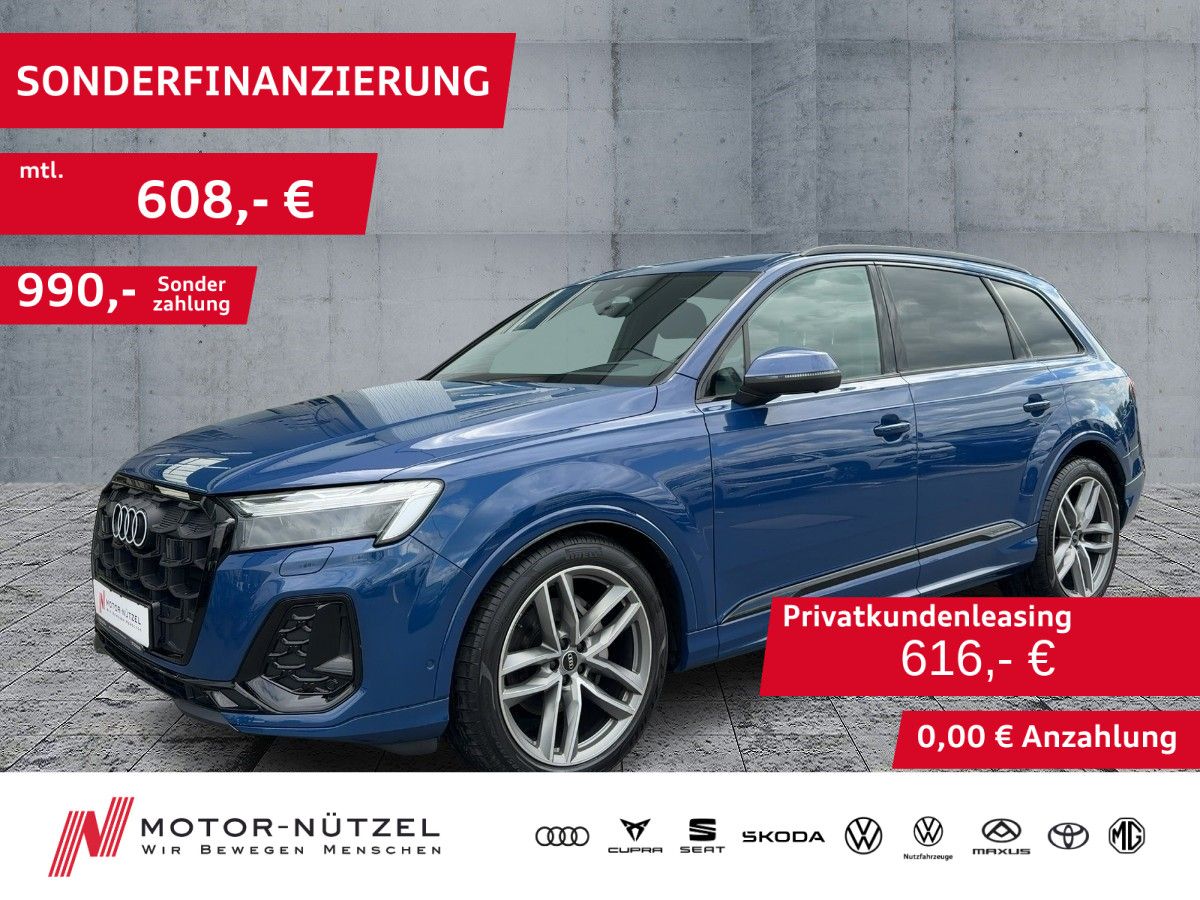 Audi Q7 50 TDI QU S-LINE MATRIX+NAVI+AHK+AIR+HuD+360°