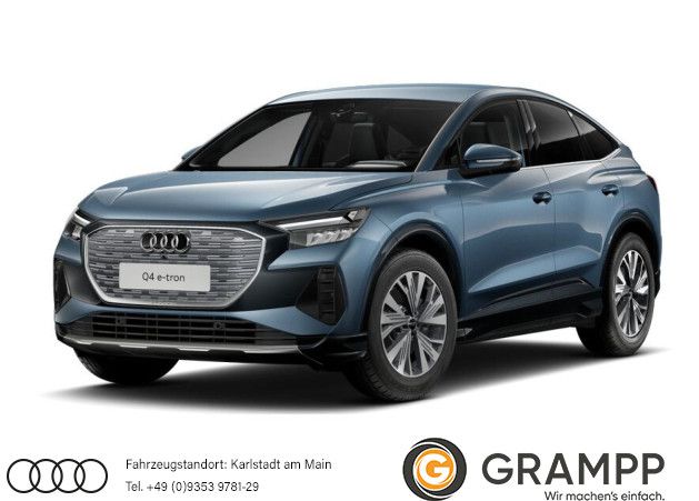 Audi Q4 Sportback 40 e-tron +WÄRMEPUMPE+AHK+EINPARK+