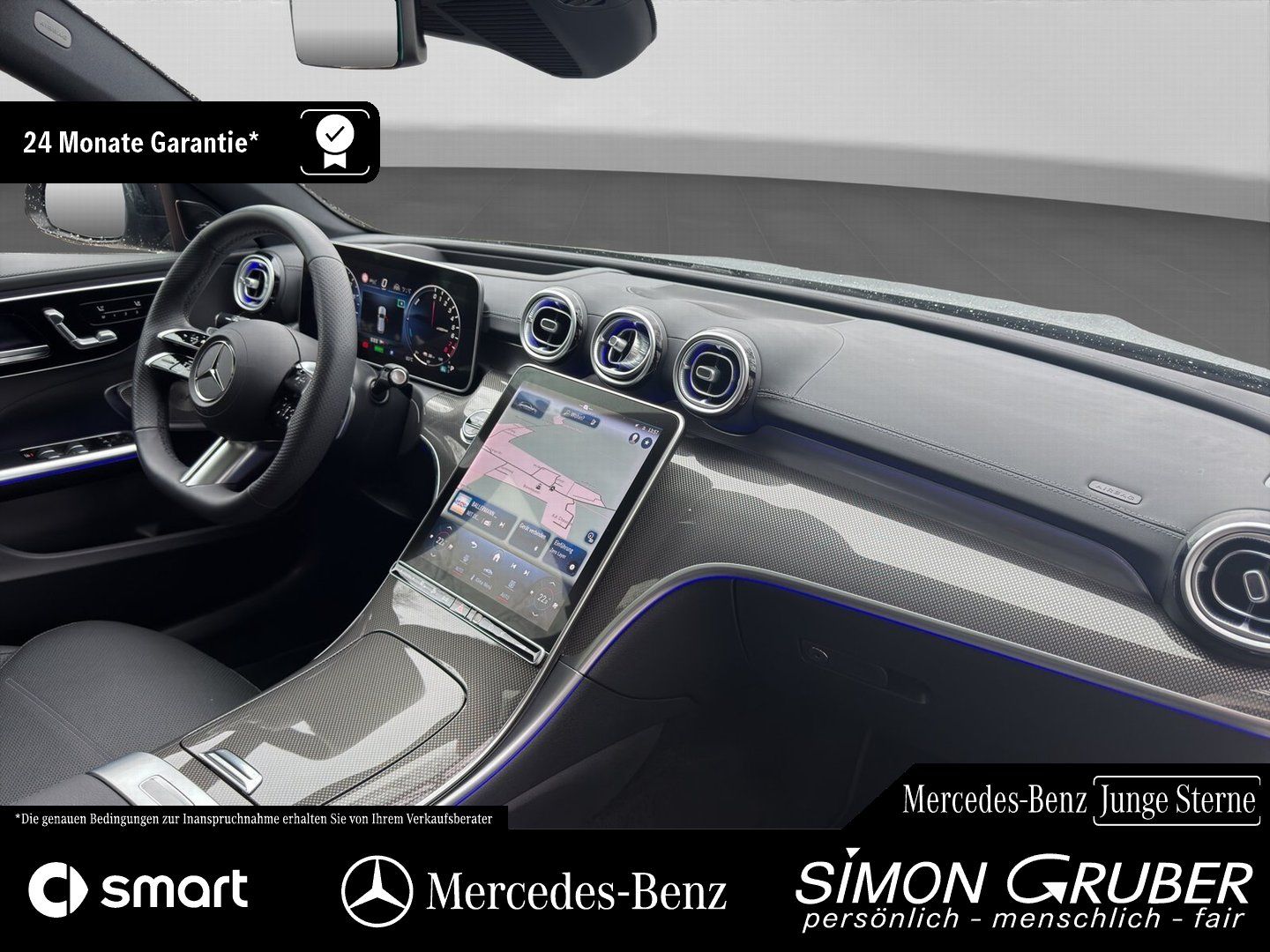 Fahrzeugabbildung Mercedes-Benz C 300 Te AMG Pano Burm HUD Sitzklima Massage AHK