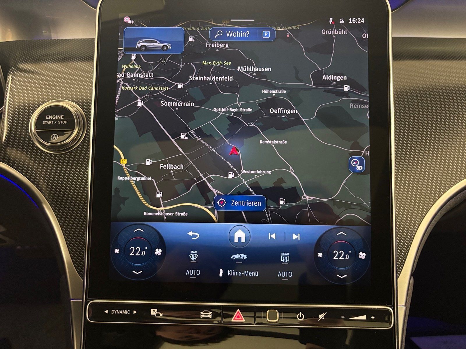 Fahrzeugabbildung Mercedes-Benz GLC 300 d 4M AMG*Airmatic*AHK*HUD*Pano*20"*Distr