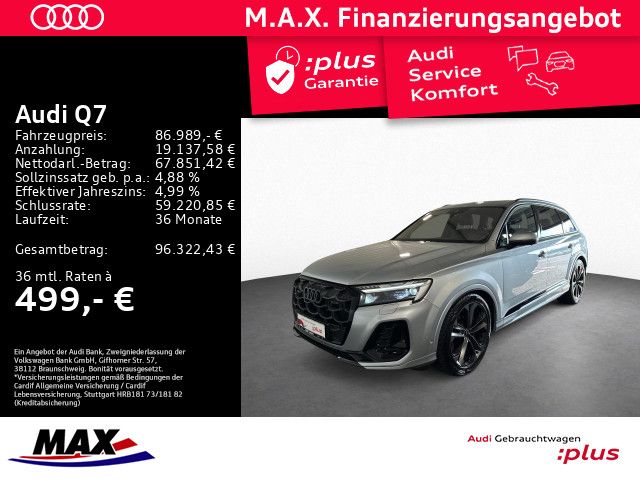 Q7 50 TDI QUATTRO S LINE 7-SITZER MATRIX+AHK+PAN