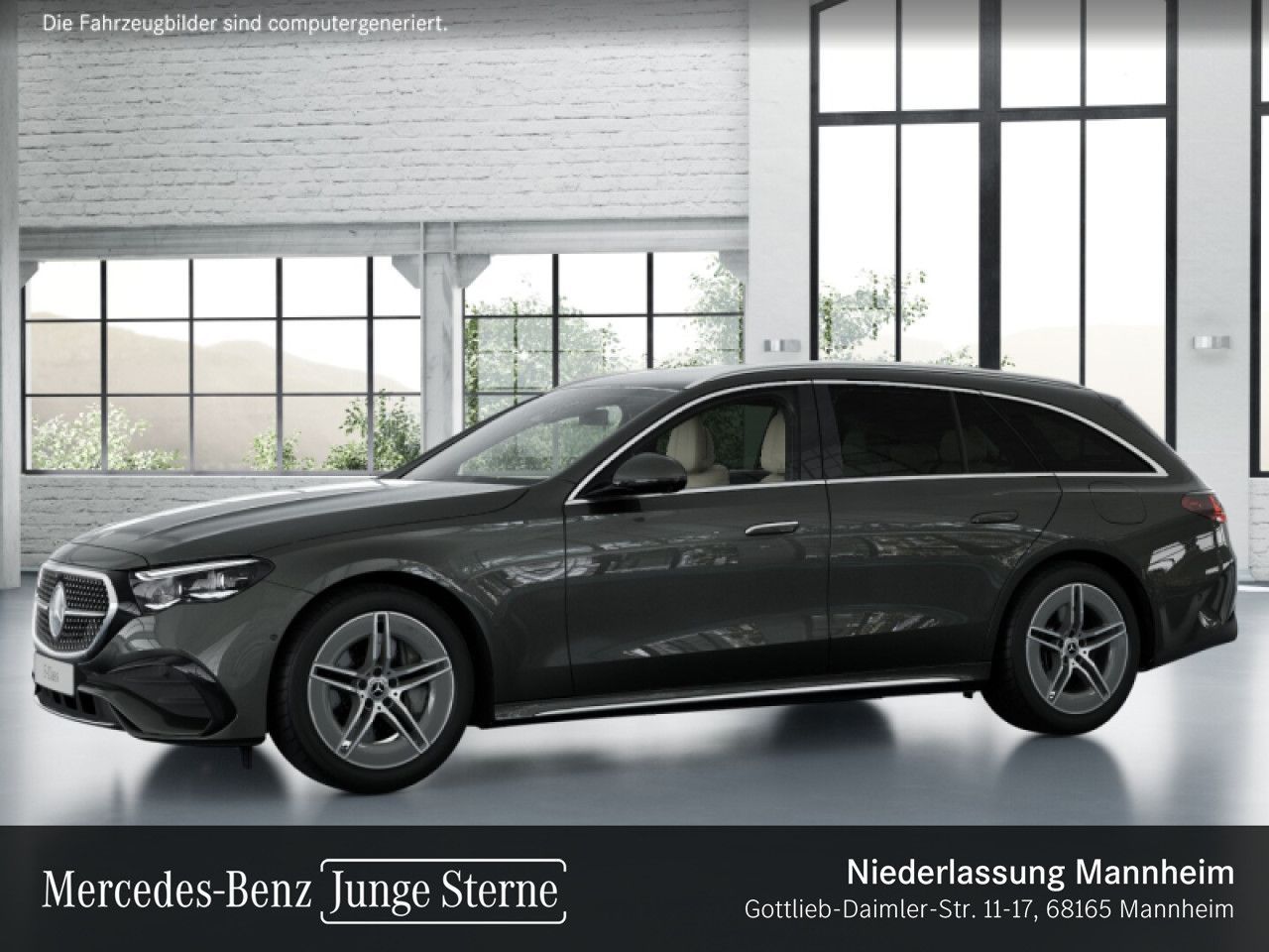 Mercedes-Benz E 300 de 4M T AMG PREMIUM/AHK/AIRMATIC/Fahrass+ imagem 3