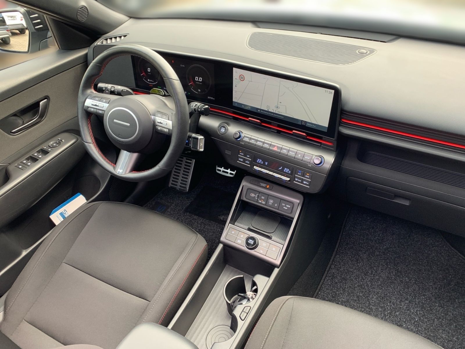 Fahrzeugabbildung Hyundai KONA 1.6 GDI N Line Hybrid el. Glas Schiebedach