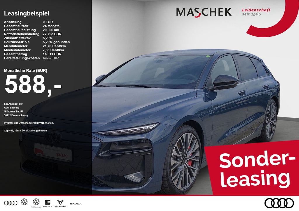 Audi S6 Avant e-tron UPE120 AHK HUD Pano Matrix B&O L