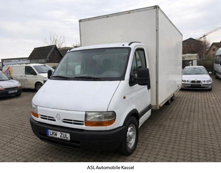 Renault Master Kofferwagen Tüv neu 140000km 1. Hand