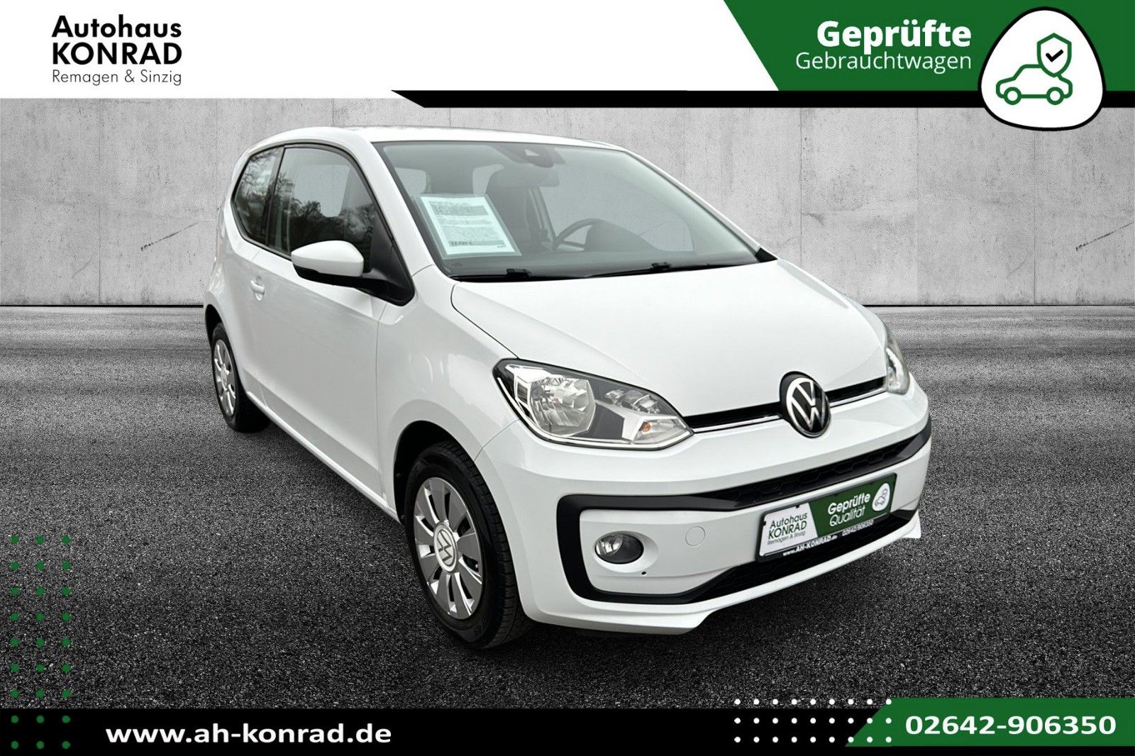 Fahrzeugabbildung Volkswagen up! move up! 1.0MPI Basis*SITZHZNG*KLIMA*WINTER*