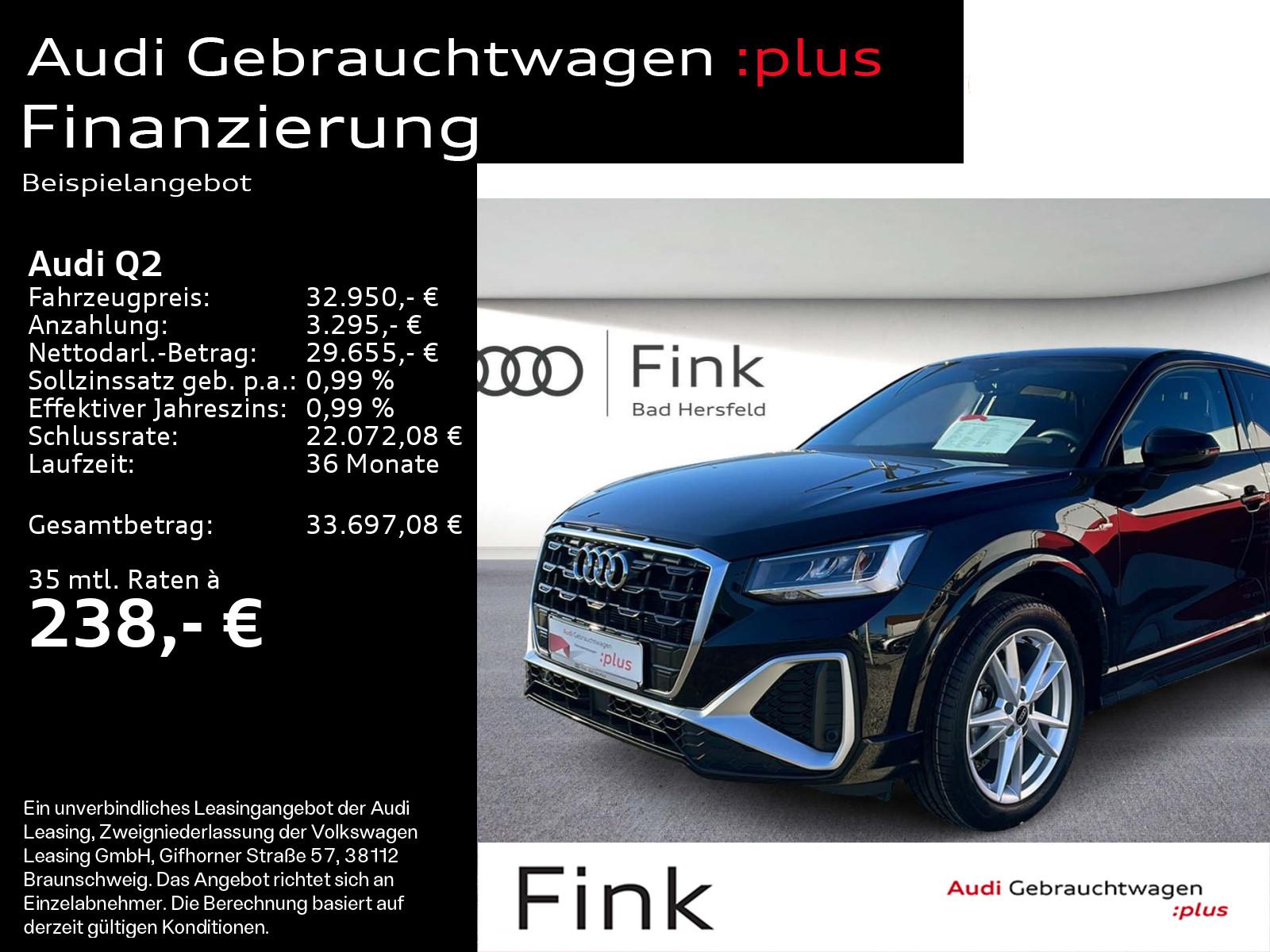 Audi Q2 S line 35 TFSI Navi Kamera