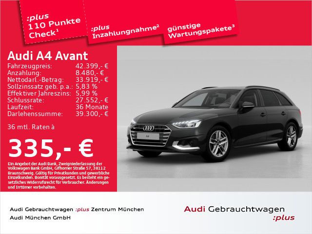 Audi A4 Avant 40 TDI S tronic advanced Pano/ACC/AHK