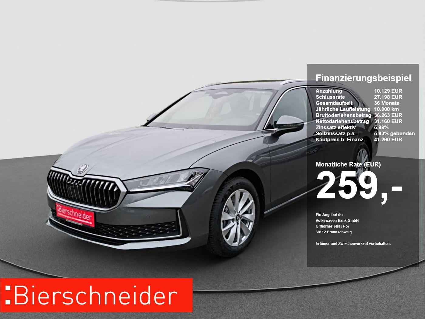 Skoda Superb Combi 2.0 TDI DSG 4x4 Selection 5-J-G NAV