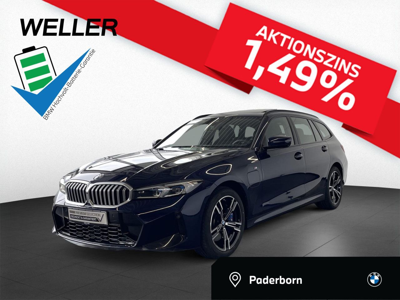 BMW 330e T M SPORT AdLED DA 360° Pano AHK Leas 419.