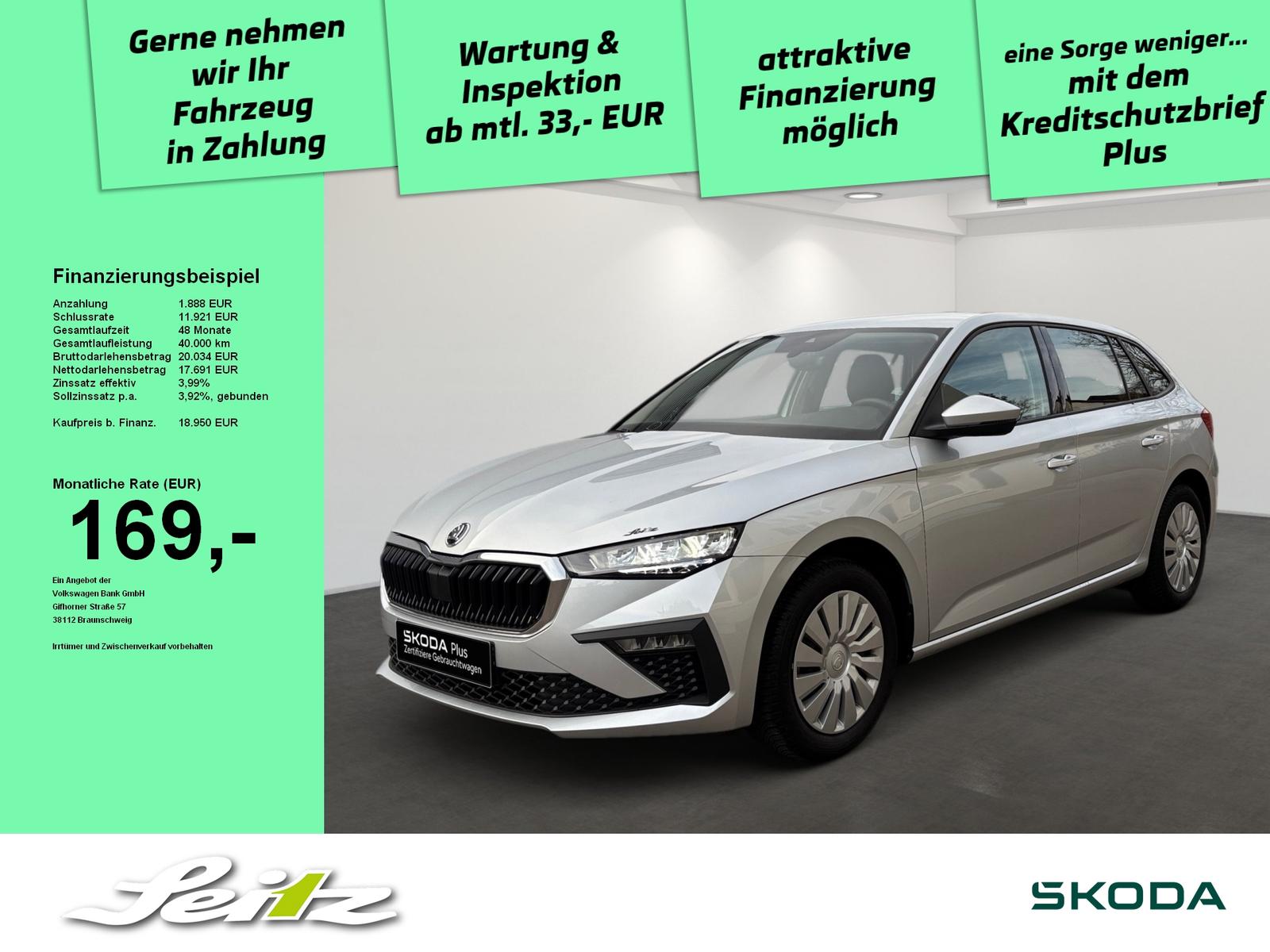 Skoda Scala 1.0 TSI DSG Essence *LED*PDC*SITZH*