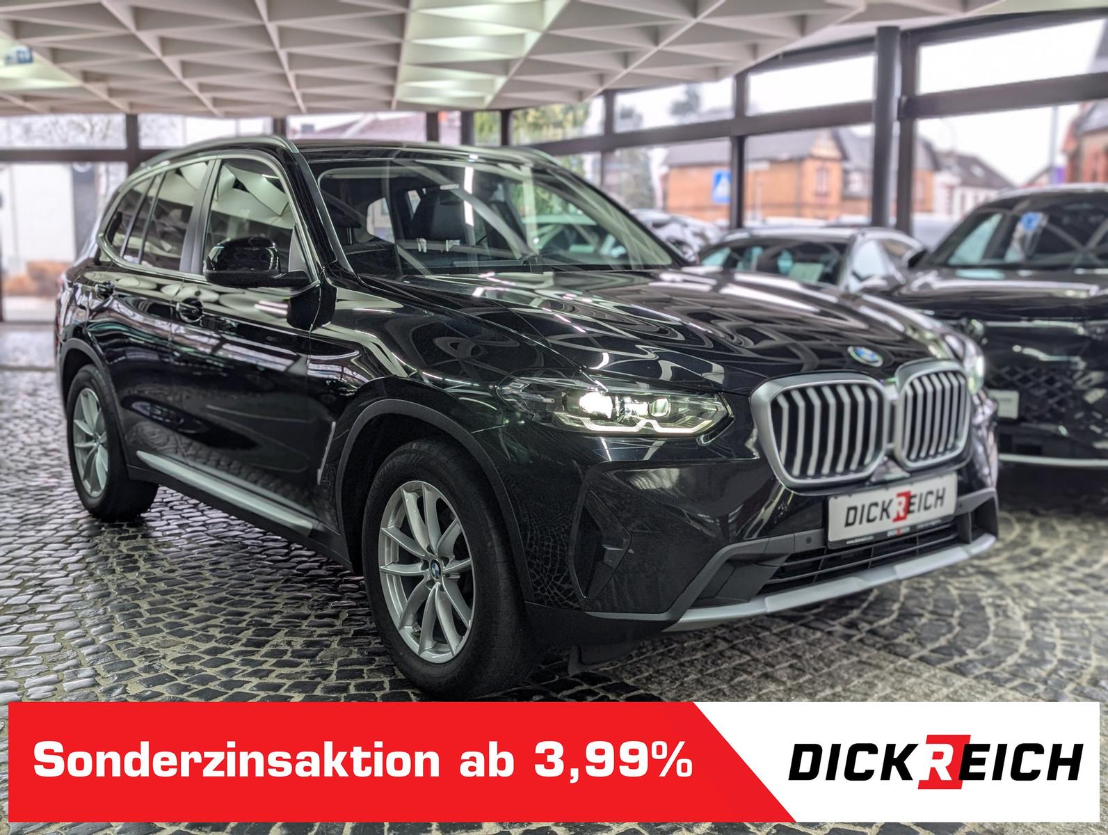 BMW X3 xDrive 20d LED AHK LEDER VIRT KAM APP 18"LM