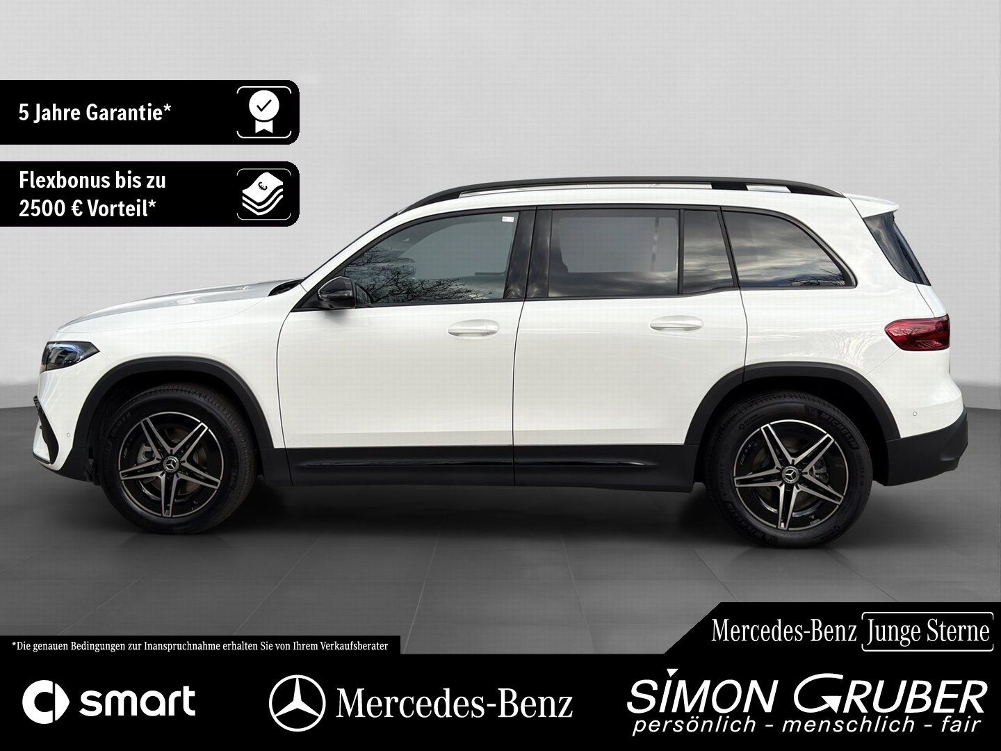 Fahrzeugabbildung Mercedes-Benz EQB 300 4M AMG Night 360 Winter 7Sitze Model 25