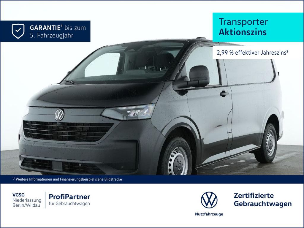 Volkswagen Transporter Kasten Kurz Vorber.AHK Klima Kamera