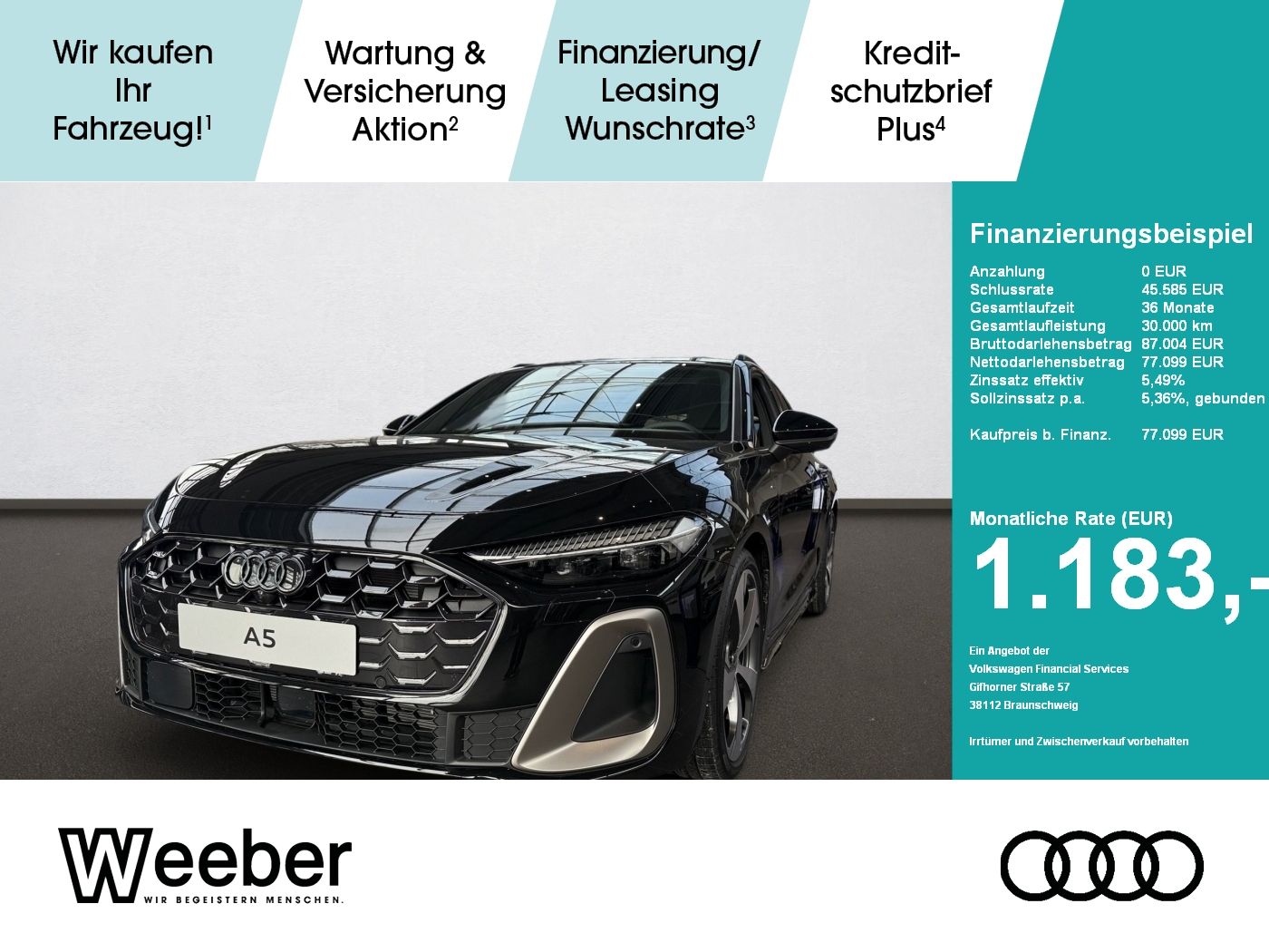 Audi A5 Avant e-hybrid S-Line Exterieur*Panoramadach