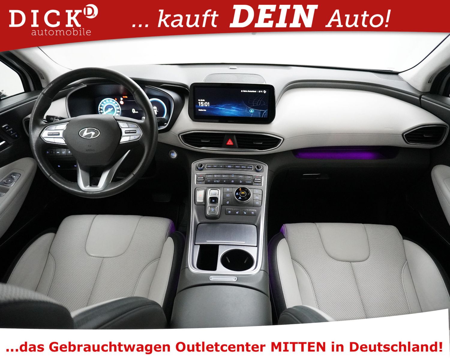 Fahrzeugabbildung Hyundai SANTA FE Hyb Signat 4WD >PANO+MEMO+360+HEAD+VOLL