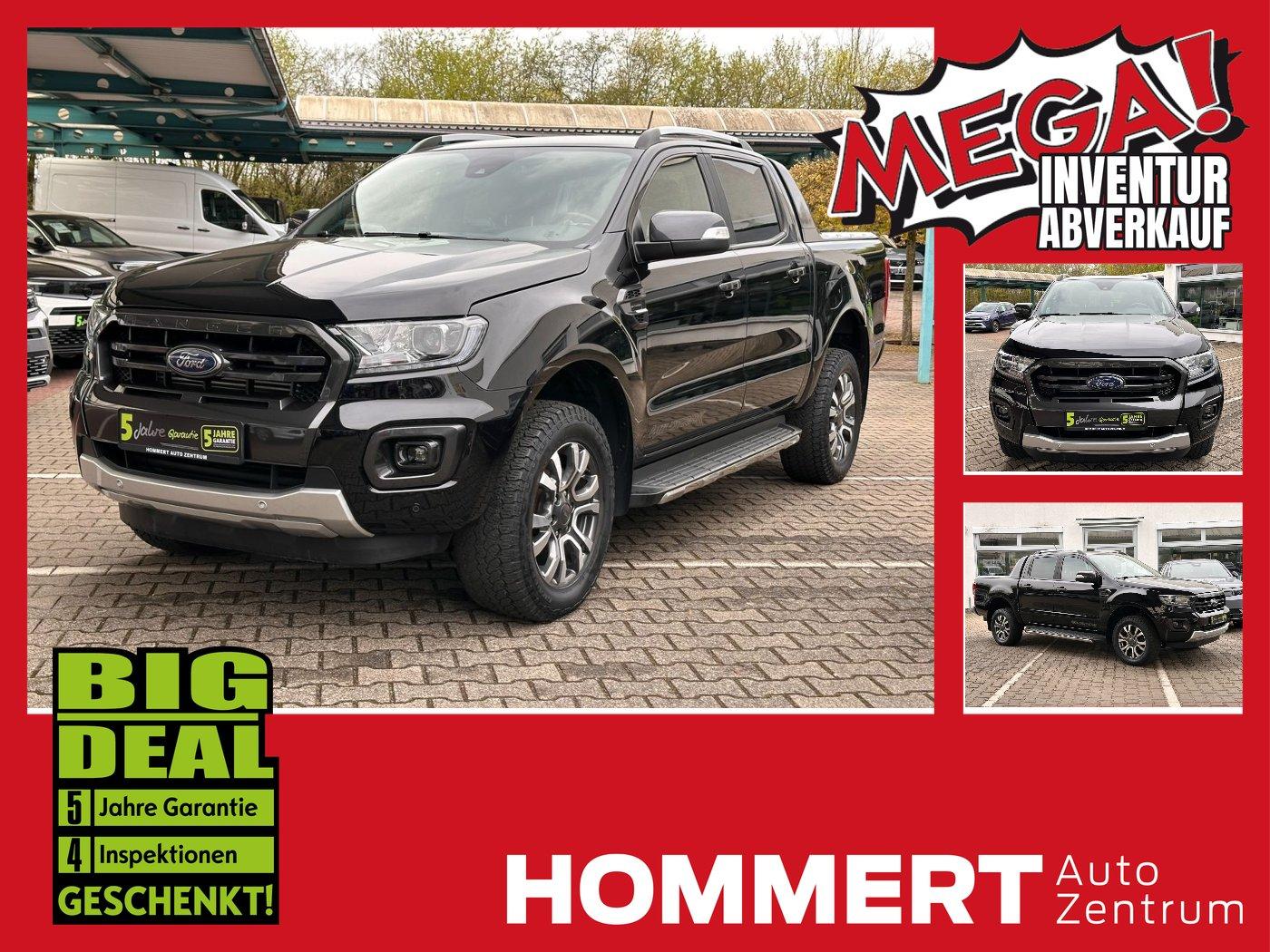 Ford Ranger 2.0 TDCi DoKa 4x4 Wildtrak *Kamera*AHK*