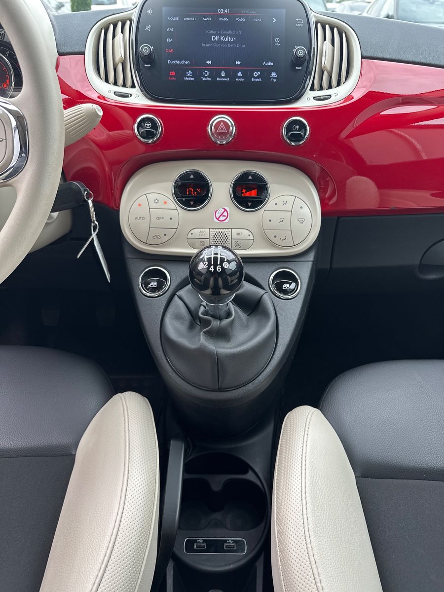 Fahrzeugabbildung Fiat 500C 1.0 GSE Mild-Hybrid Dolcevita CARPLAY